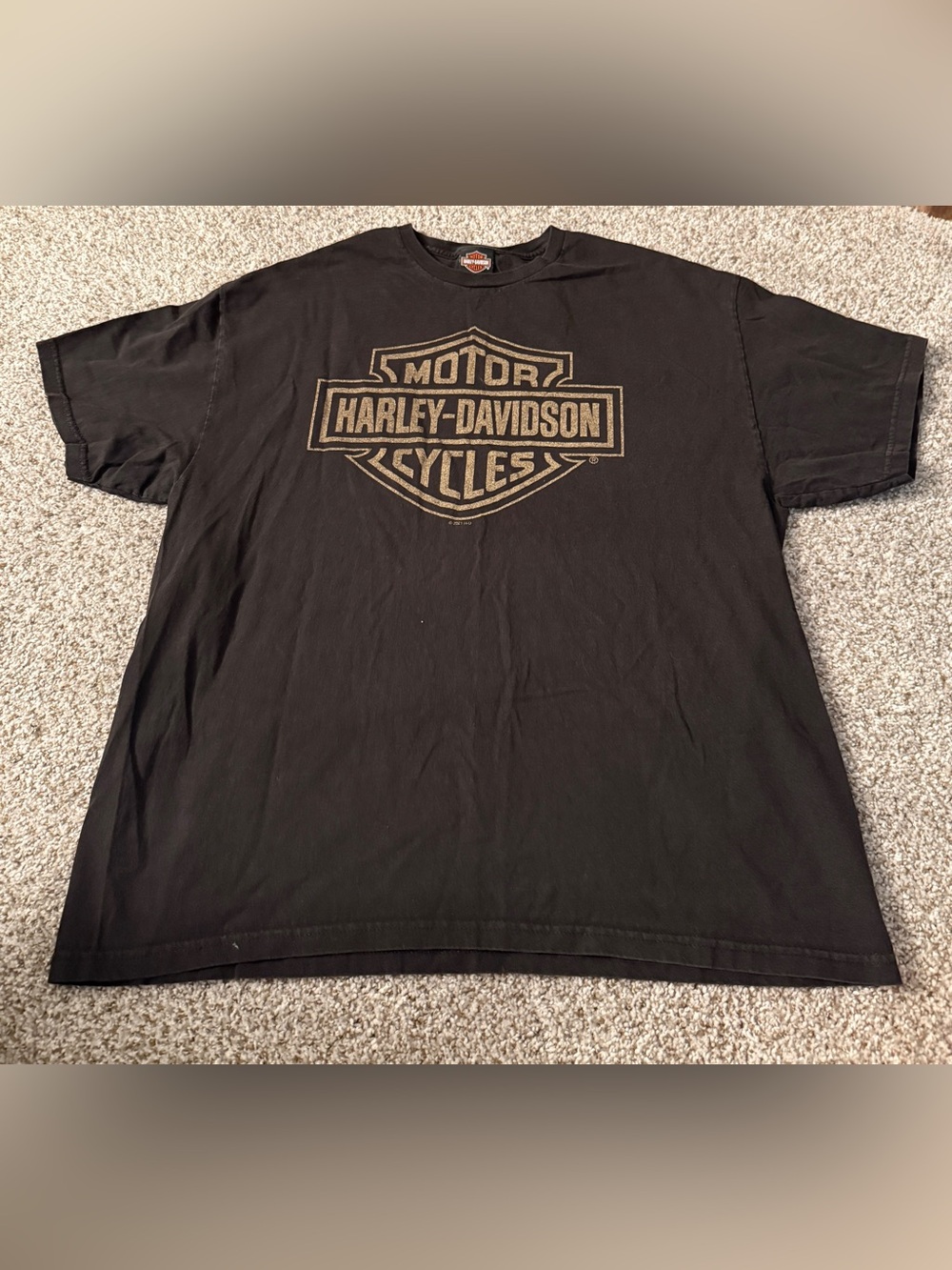 Harley Davidson Biker Graphic Logo T-Shirt Mens Size 2XL SANTA CLARITA CA